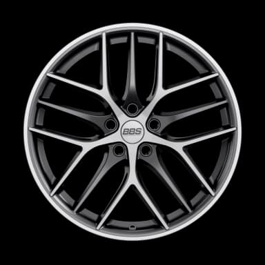 Легкосплавний диск 19" BBS CC-R 19x10 ET48 5x112 сатиновий графіт алмазне фрезерування - фото My Tuning Lab