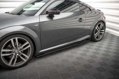 Накладки на пороги Street Pro Maxton Audi TT S / S-Line 8S - фото My Tuning Lab
