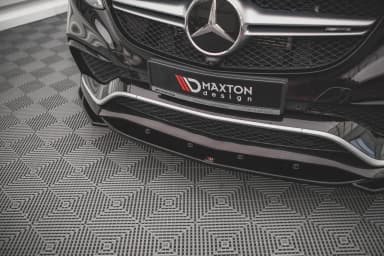 Передній сплітер V.2 Maxton Mercedes-Benz GLE Coupe / SUV 63 AMG C292 / W166 - фото My Tuning Lab