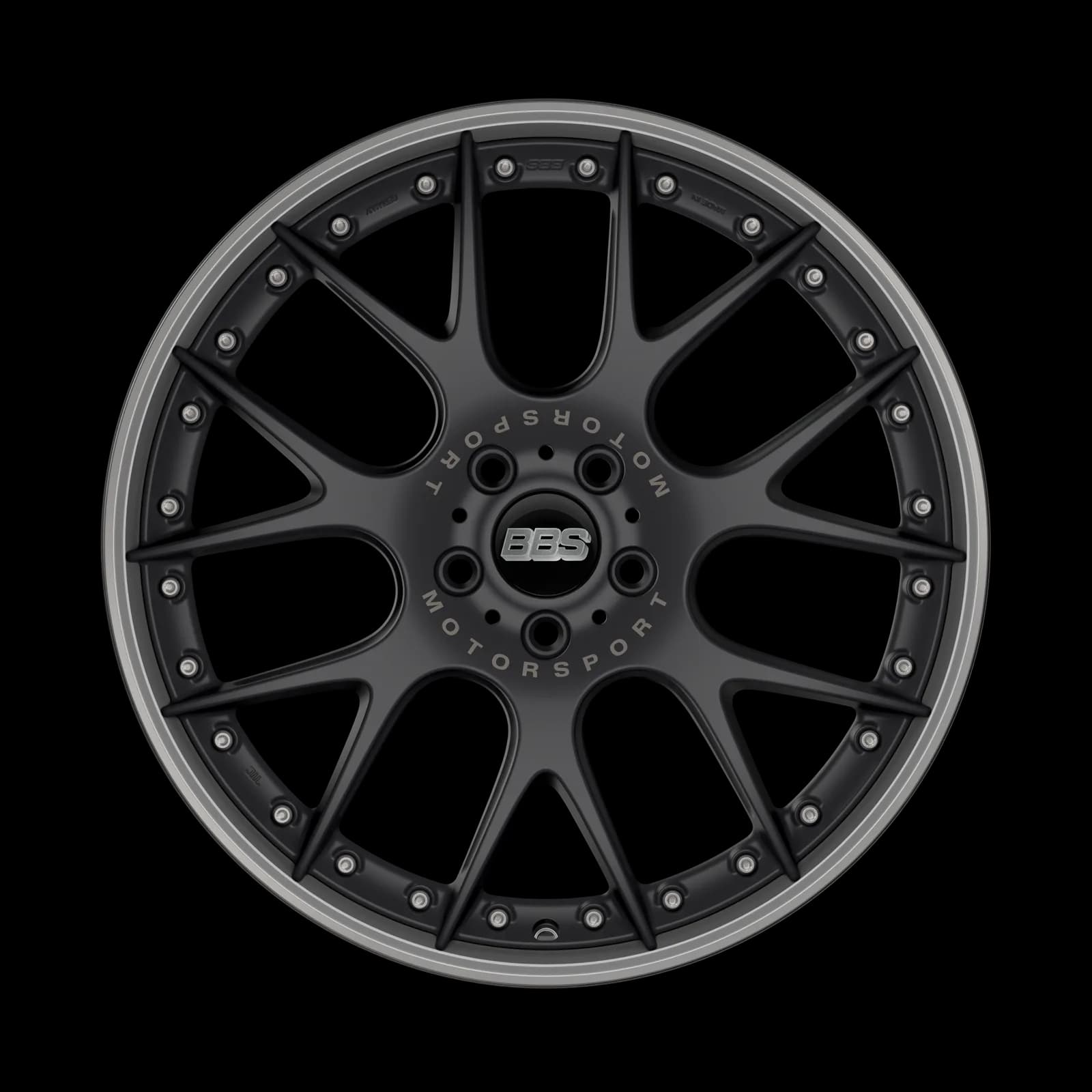 Легкосплавний диск 21" BBS CH-R 2 21x11,5 ET36 5x120 чорний сатиновий - фото My Tuning Lab