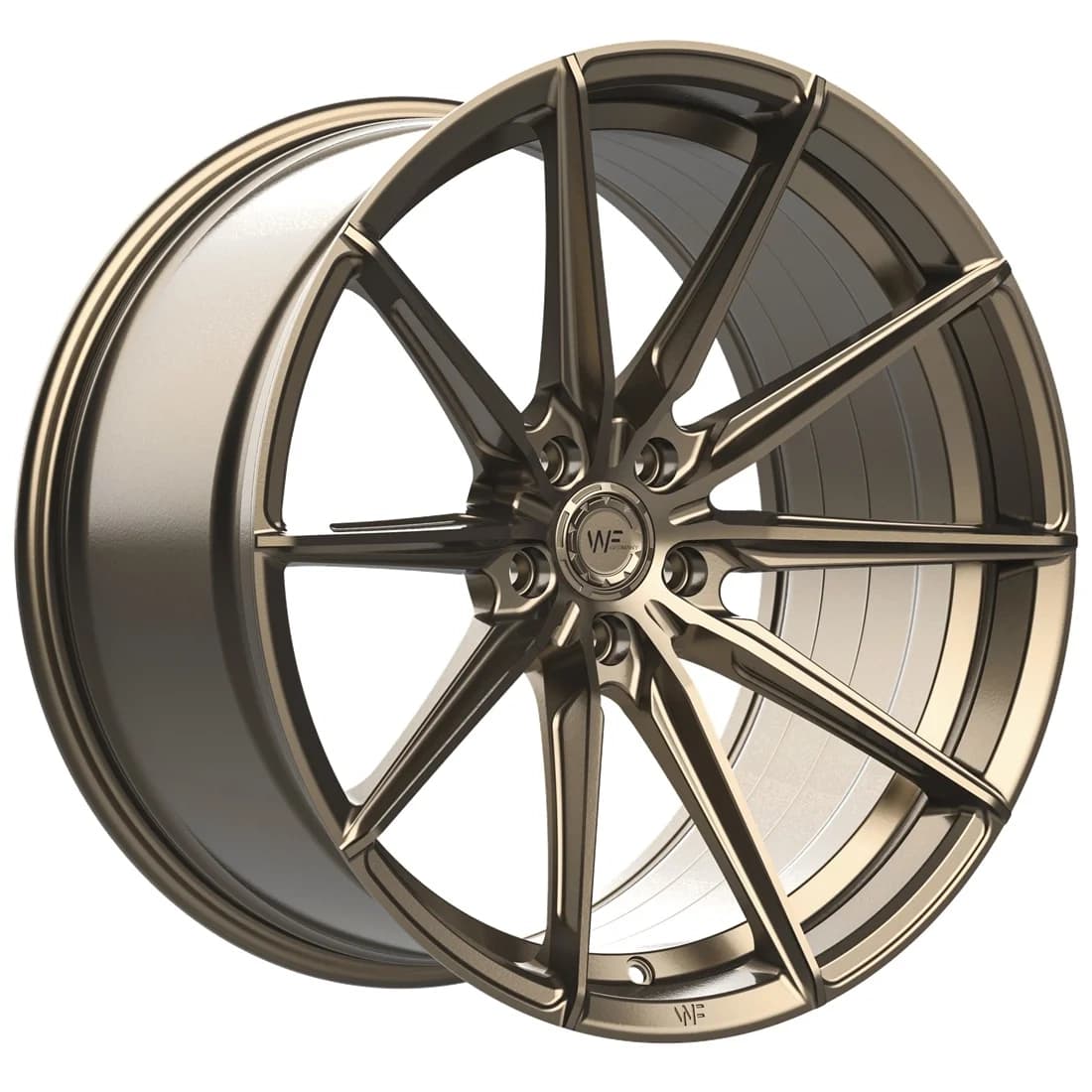 Легкосплавний диск 22" Wheelforce CF.3-FFR 22x11 ET10 5x120 сатинова бронза - фото My Tuning Lab