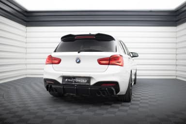 Задня накладка Maxton BMW 1 M-пакет / M140i F20 Facelift (Wersja z podwójnymi Вихлопami z obu stron) - фото My Tuning Lab