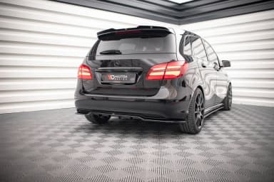 Задній сплітер (Z Dyfuzorem) Maxton Mercedes-Benz B W246 Facelift - фото My Tuning Lab
