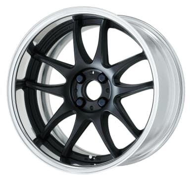 Легкосплавний диск 19" Work Wheels Work Emotion CR-2P 19x12,5 BLANK матовий чорний (MBL) - фото My Tuning Lab
