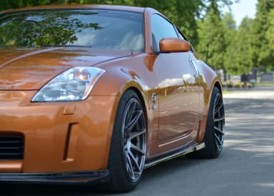 Maxton Design Накладки на пороги NISSAN 350Z - фото My Tuning Lab