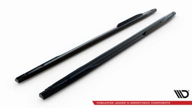 Накладки на пороги V.2 Maxton Audi S3 Sportback / Sedan / A3 S-line Sportback / Sedan 8Y / 8Y Facelift - фото My Tuning Lab