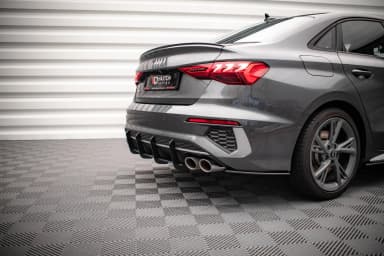 Задній дифузор Street Pro Maxton Audi S3 Sedan 8Y - фото My Tuning Lab