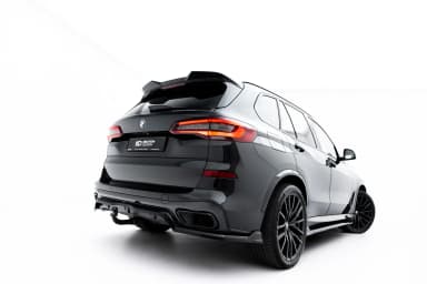 Задній центральний сплітер з дифузором Maxton BMW X5 M-пакет G05 - фото My Tuning Lab
