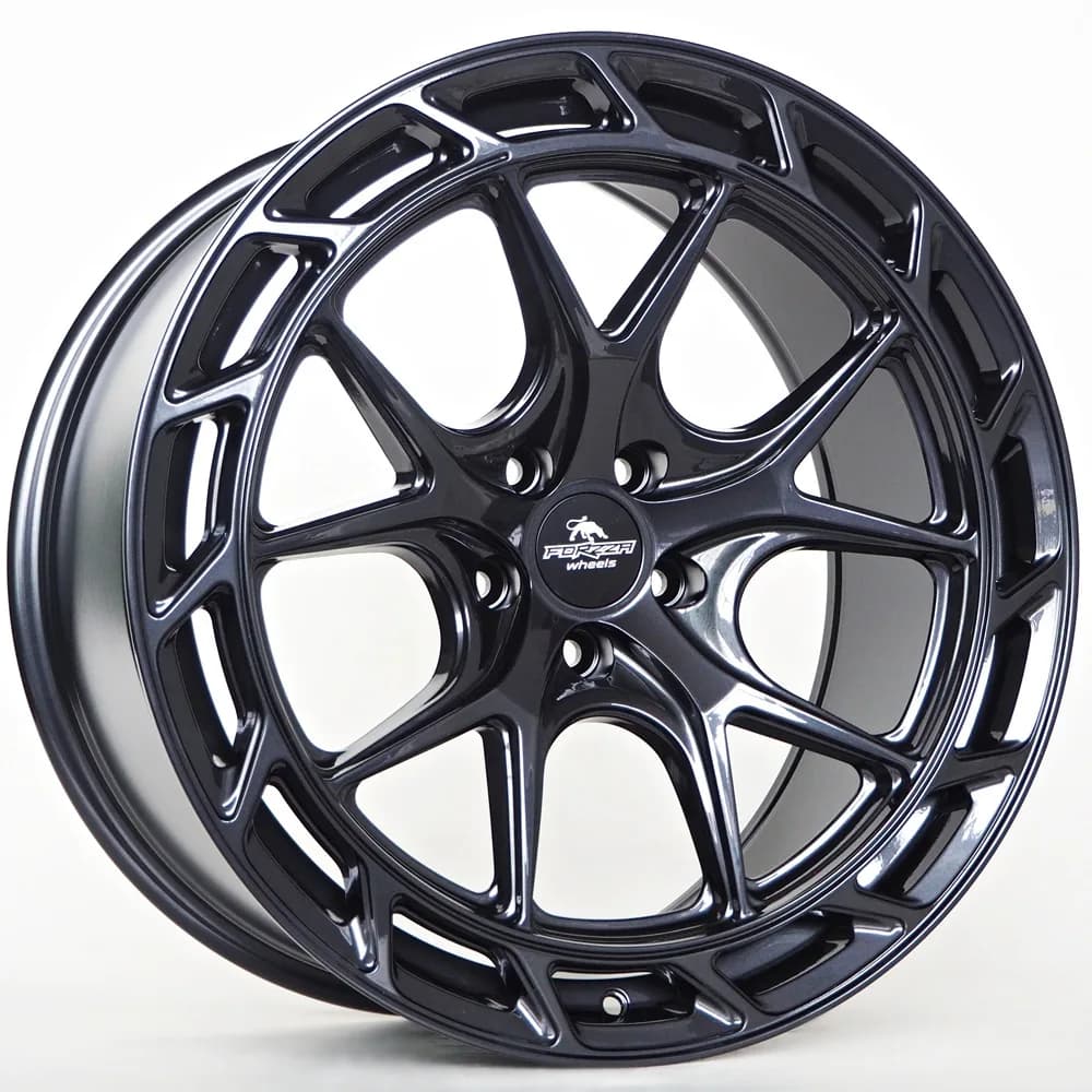 Легкосплавний диск 20" Forzza Saturn 20x10 ET38 5x120 чорний Magic - фото My Tuning Lab