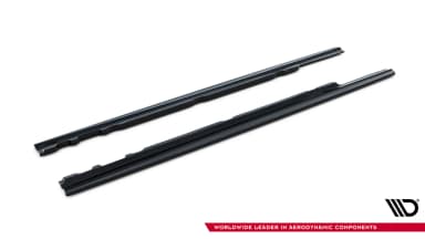 Накладки на пороги Maxton Mercedes-Benz E43 AMG / AMG-Line Sedan / Estate W213 / S213 - фото My Tuning Lab