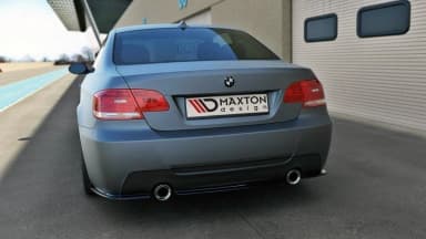 Задні сплітери boczne Maxton BMW 3 E92 M-пакет (чорний глянець) - фото My Tuning Lab