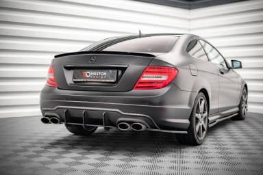 Задній дифузор Street Pro Maxton Mercedes-Benz C Coupe AMG-Line C204 - фото My Tuning Lab