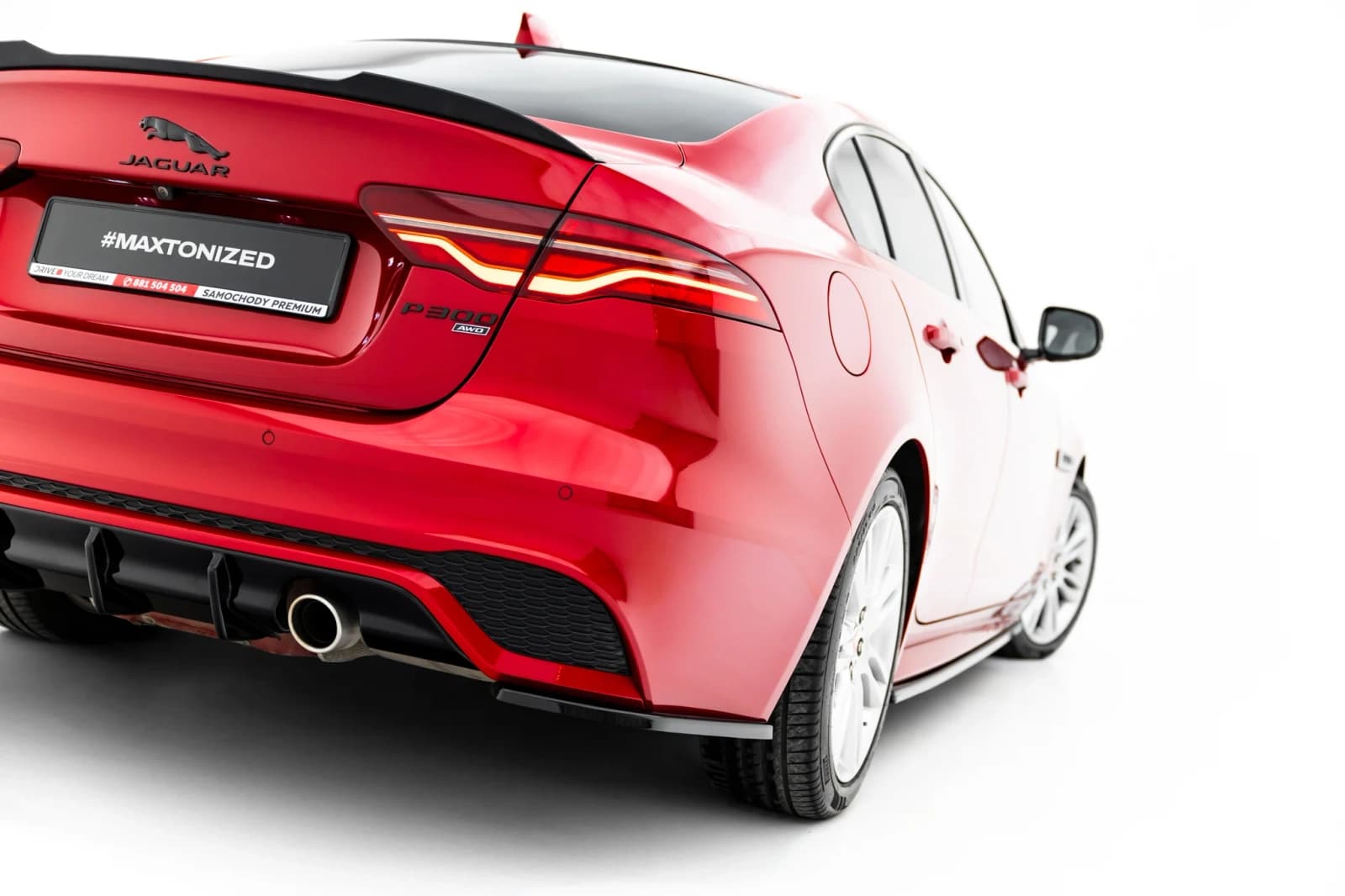 Задні сплітери Boczne Maxton Jaguar XE R-Dynamic X760 Facelift - фото My Tuning Lab