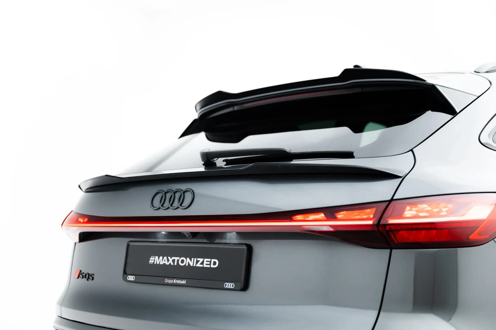 Dolny Спойлер Maxton Audi SQ5 / Q5 S-Line Sportback Mk3 - фото My Tuning Lab