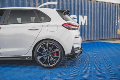 Задні сплітери Boczne V.4 Maxton Hyundai I30 N Mk3 Hatchback - фото My Tuning Lab