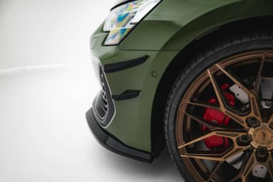 Канарди (аеродинамічні накладки переднього бампера) Maxton Audi S3 Sportback / Sedan / A3 S-line Sportback / Sedan 8Y Facelift - фото My Tuning Lab