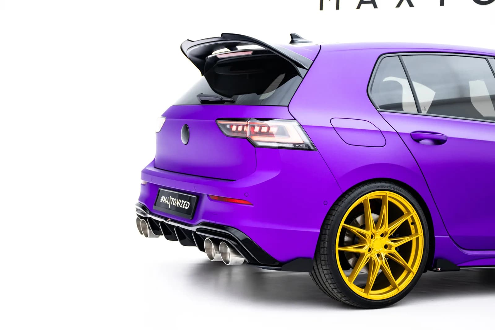 Flapsy Tylne Boczne V.2 Maxton Volkswagen Golf R Hatchback Mk8 / Mk8 Facelift - фото My Tuning Lab