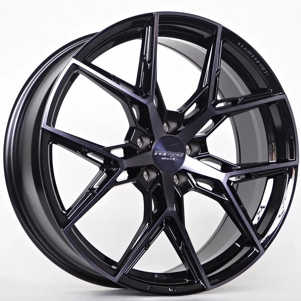 Легкосплавний диск 20" Forzza gravity 20x8,5 ET35 5x112 BFM + чорний Clear Coat - фото My Tuning Lab