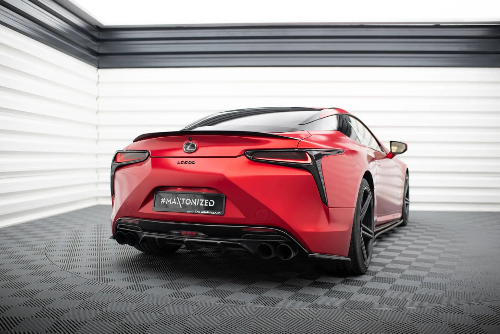 Задня накладка Maxton Lexus LC 500 - фото My Tuning Lab