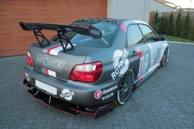 Задній дифузор Maxton Subaru Impreza MK2 WRX STI (Blobeye) - фото My Tuning Lab