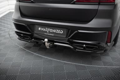 Задній сплітер (Z Dyfuzorem) Maxton BMW M760e G70 - фото My Tuning Lab
