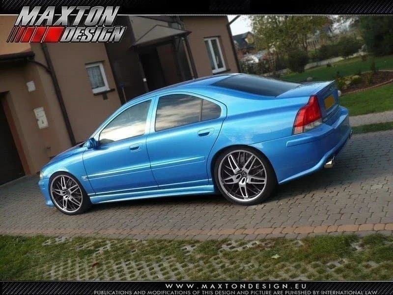 Накладки на пороги Maxton Volvo S60 I - фото My Tuning Lab