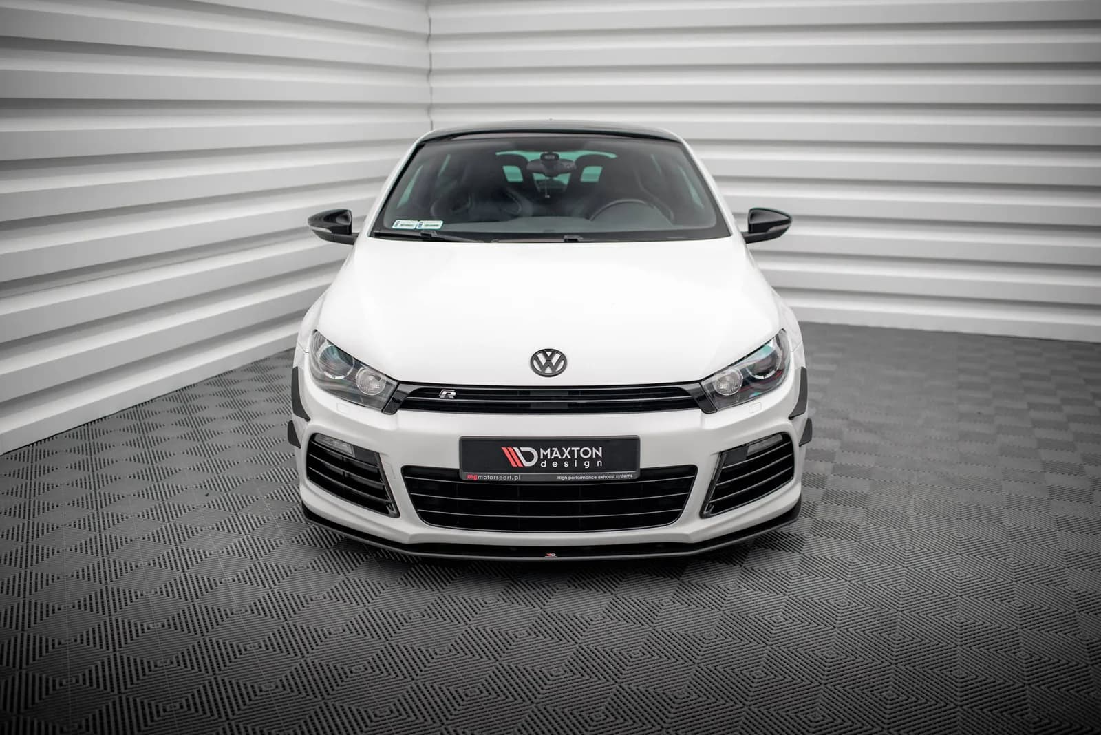 Передній сплітер Street Pro Maxton Volkswagen Scirocco R Mk3 - фото My Tuning Lab