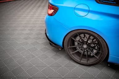Задні сплітери Boczne Street Pro + Flaps Maxton BMW M2 F87 - фото My Tuning Lab