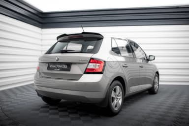 Продовження спойлера Maxton Skoda Fabia Hatchback Mk3 - фото My Tuning Lab