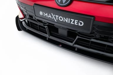 Передні флапси Flaps Maxton Volkswagen Golf GTI Clubsport Mk8 Facelift - фото My Tuning Lab