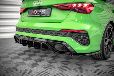 Задні сплітери Boczne Maxton Audi RS3 Sedan 8Y - фото My Tuning Lab