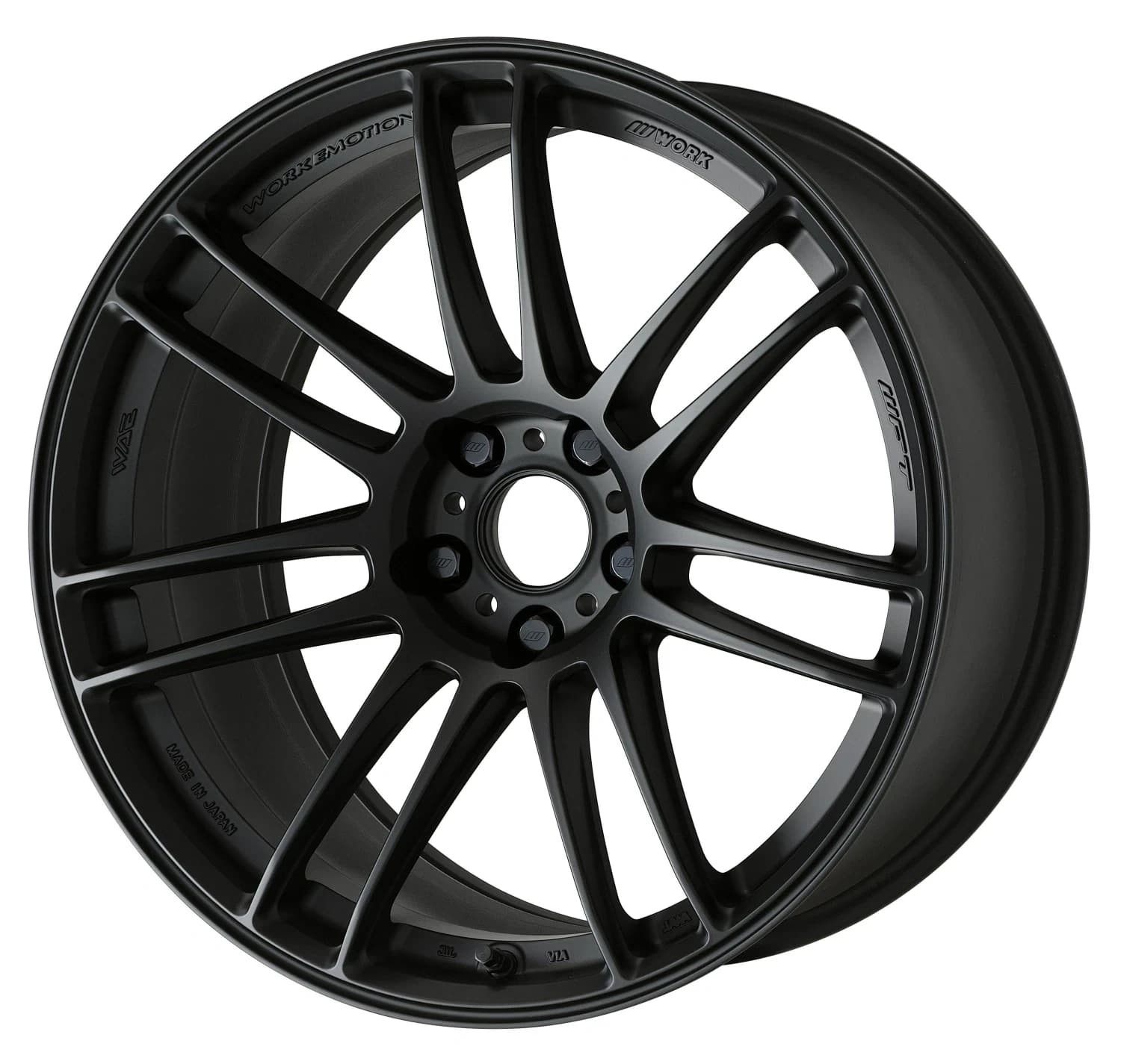 Легкосплавний диск 18" Work Wheels Work Emotion ZR7 18x9 BLANK матовий чорний (MBL) - фото My Tuning Lab