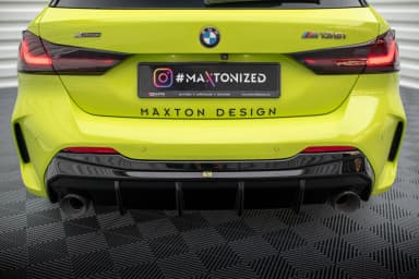 Задня накладка V.3 Maxton BMW 1 F40 M-пакет/ M135i / 128ti (версія з одинарними вихлопами з двох сторін) - фото My Tuning Lab