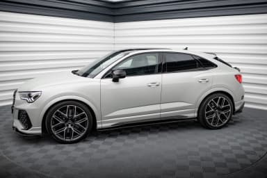 Накладки на пороги V.2 Maxton Audi Q3 S-Line / RSQ3 Sportback / SUV F3 - фото My Tuning Lab