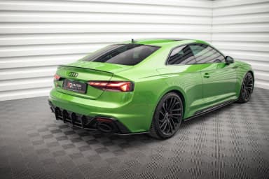 Накладки на пороги Street Pro Maxton Audi RS5 Coupe F5 Facelift - фото My Tuning Lab