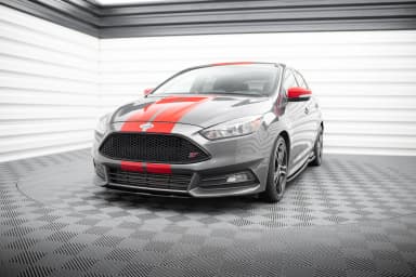 Передній сплітер Maxton Racing V3 Ford Focus ST MK3 FL - фото My Tuning Lab