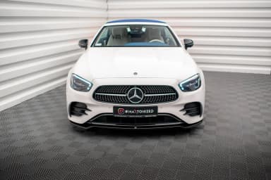 Передній сплітер V.1 Maxton Mercedes-Benz E-Class W213 Coupe Facelift (C238 Facelift) / Cabriolet (A238 Facelift) AMG-Line / 53 AMG - фото My Tuning Lab