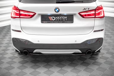 Задній сплітер Maxton BMW X1 M-пакет F48 / F48 Facelift - фото My Tuning Lab