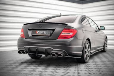 Продовження спойлера Maxton Mercedes-Benz C Sedan / Coupe C204 / W204 - фото My Tuning Lab