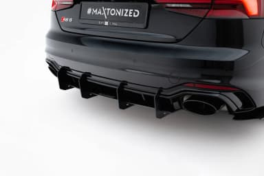 Задній дифузор V.2 Maxton Audi RS5 Coupe / Sportback F5 - фото My Tuning Lab