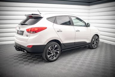 Накладки на пороги Maxton Hyundai ix35 Mk1 - фото My Tuning Lab