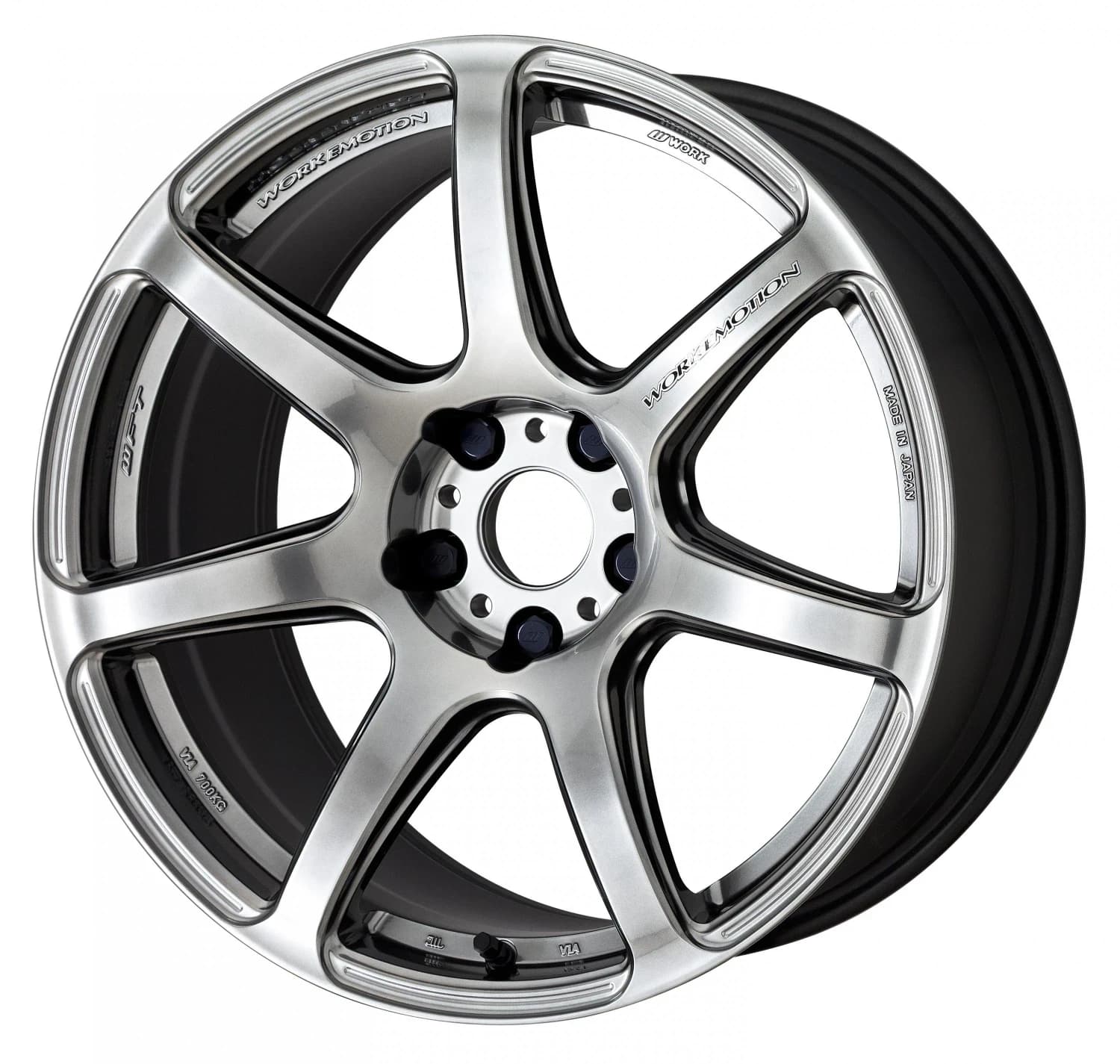 Легкосплавний диск 18" Work Wheels Work Emotion T7R 18x8,5 BLANK срібний (GTS) - фото My Tuning Lab