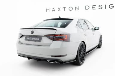Спойлер V.1 Maxton Skoda Superb Liftback Mk3 / Mk3 Facelift - фото My Tuning Lab
