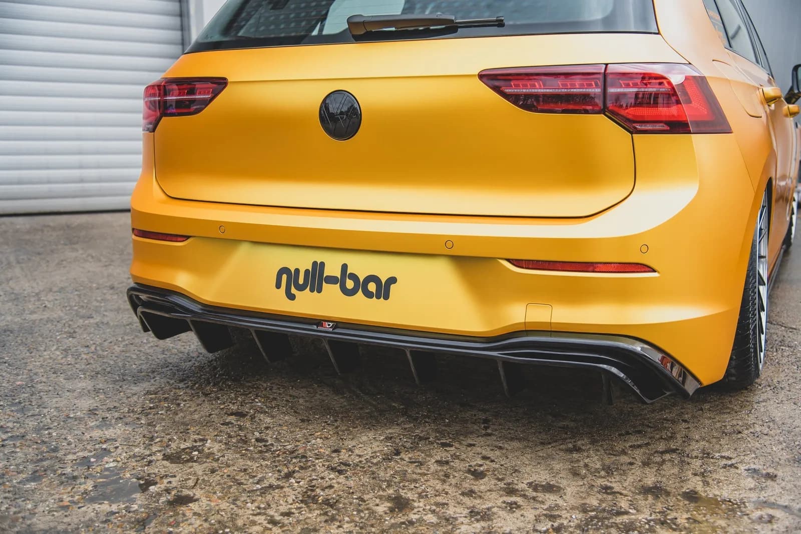 Задня накладка Maxton Volkswagen Golf Hatchback Mk8 / Mk8 Facelift - фото My Tuning Lab