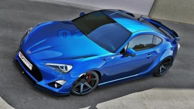 Передній сплітер Maxton Toyota GT86 (чорний глянець) - фото My Tuning Lab