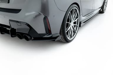 Задні сплітери Boczne Street Pro V.1 + Flaps Maxton BMW M135i F70 - фото My Tuning Lab