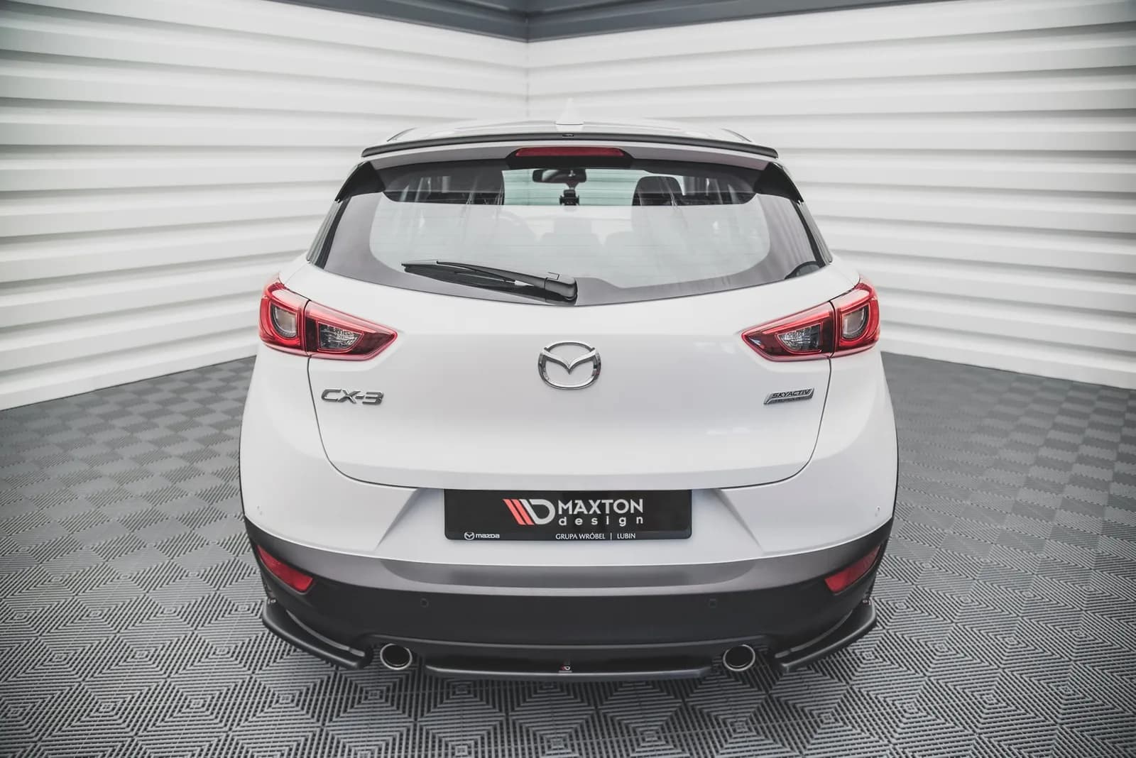 Задній сплітер Maxton Mazda CX-3 - фото My Tuning Lab