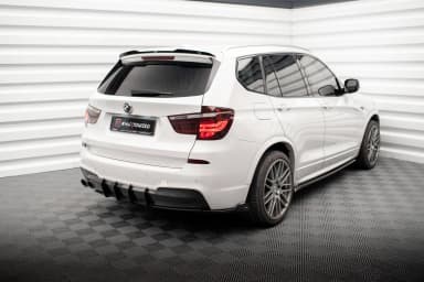 Задній дифузор Street Pro Maxton BMW X3 M-пакет F25 - фото My Tuning Lab