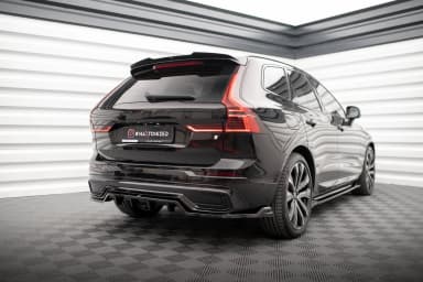 Задній сплітер (Z Dyfuzorem) Maxton Volvo XC60 R-Design Mk2 Facelift - фото My Tuning Lab