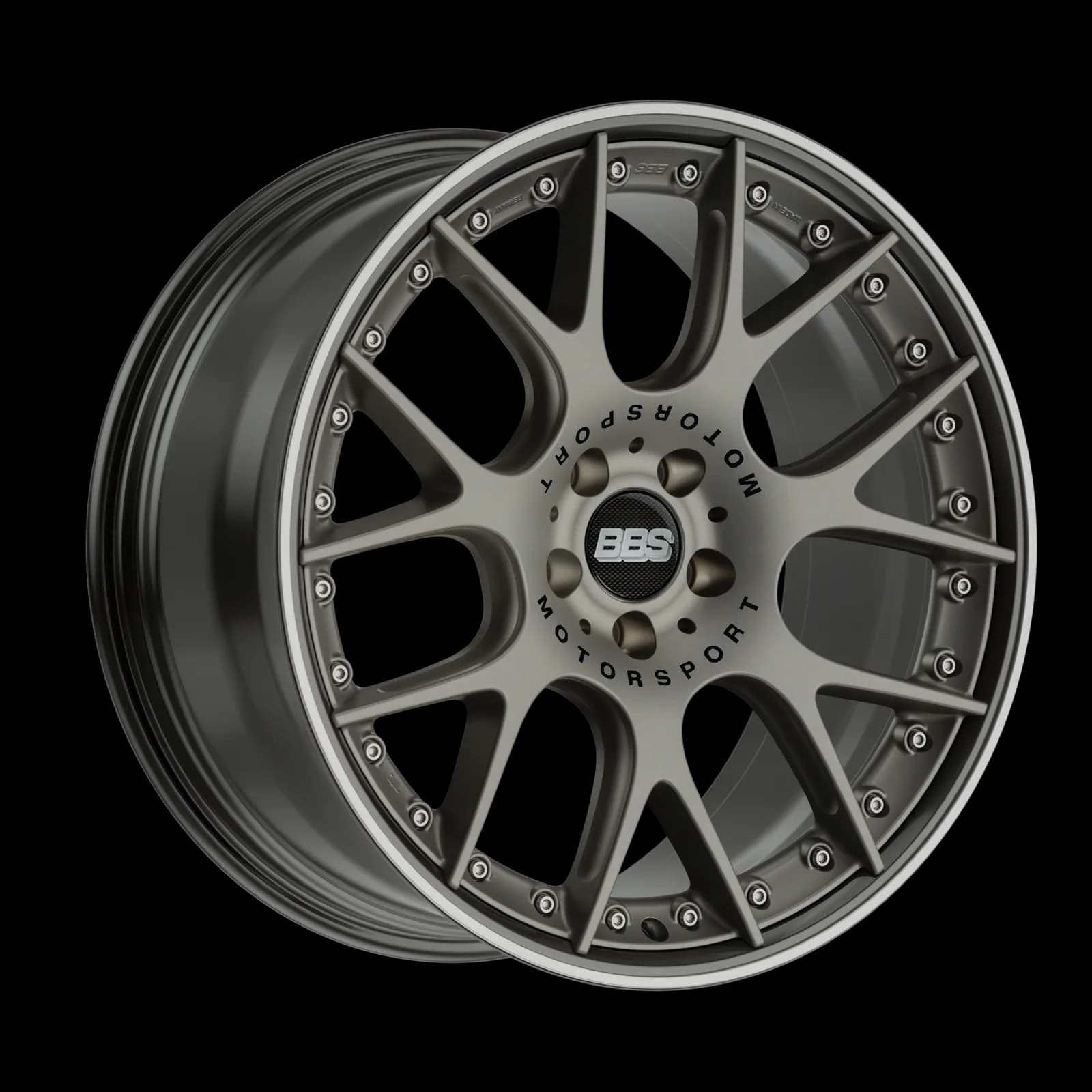 Легкосплавний диск 20" BBS CH-R 2 20x9,5 ET40 5x120 Platinum срібний - фото My Tuning Lab